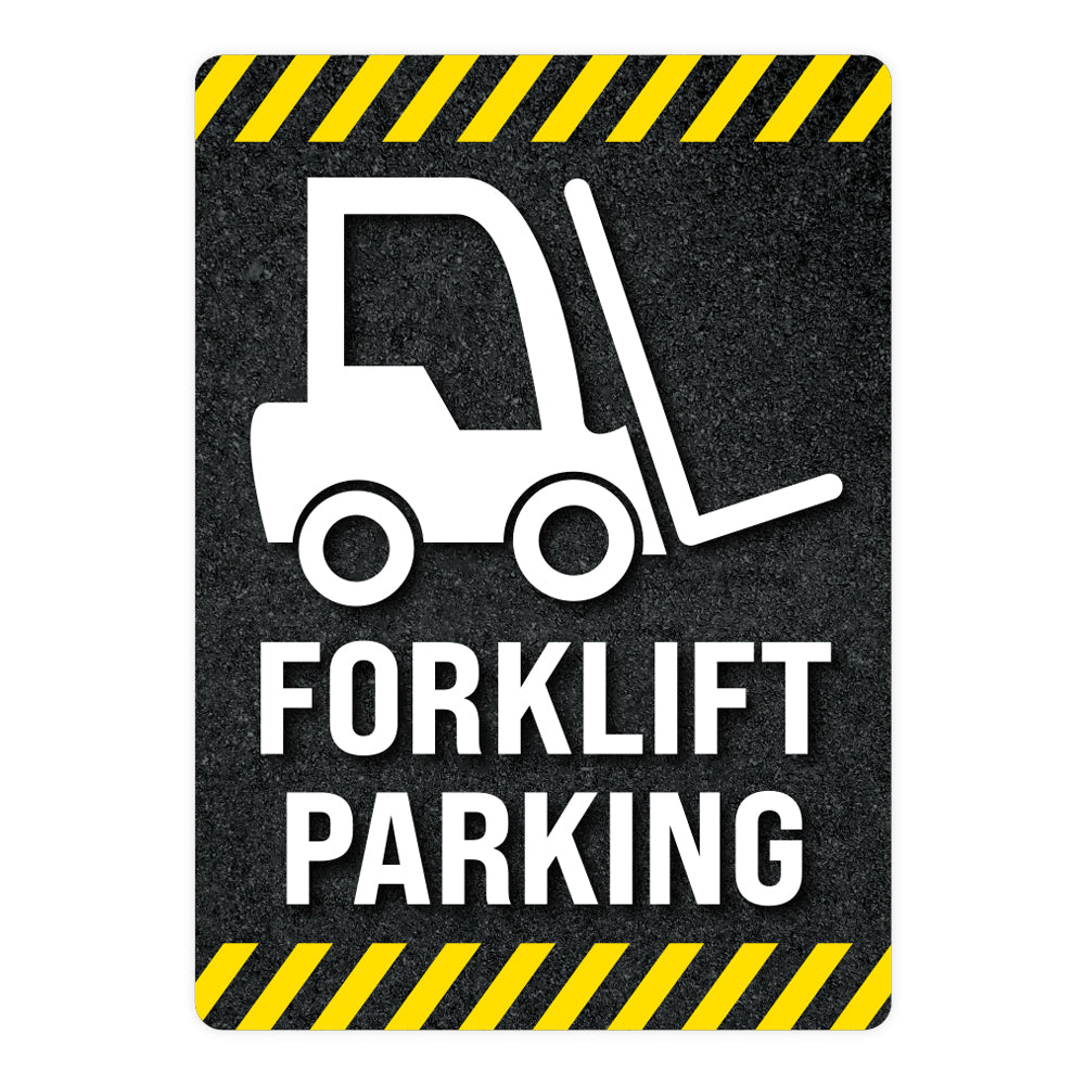 Forklifit Parking Warehouse Safety Sign