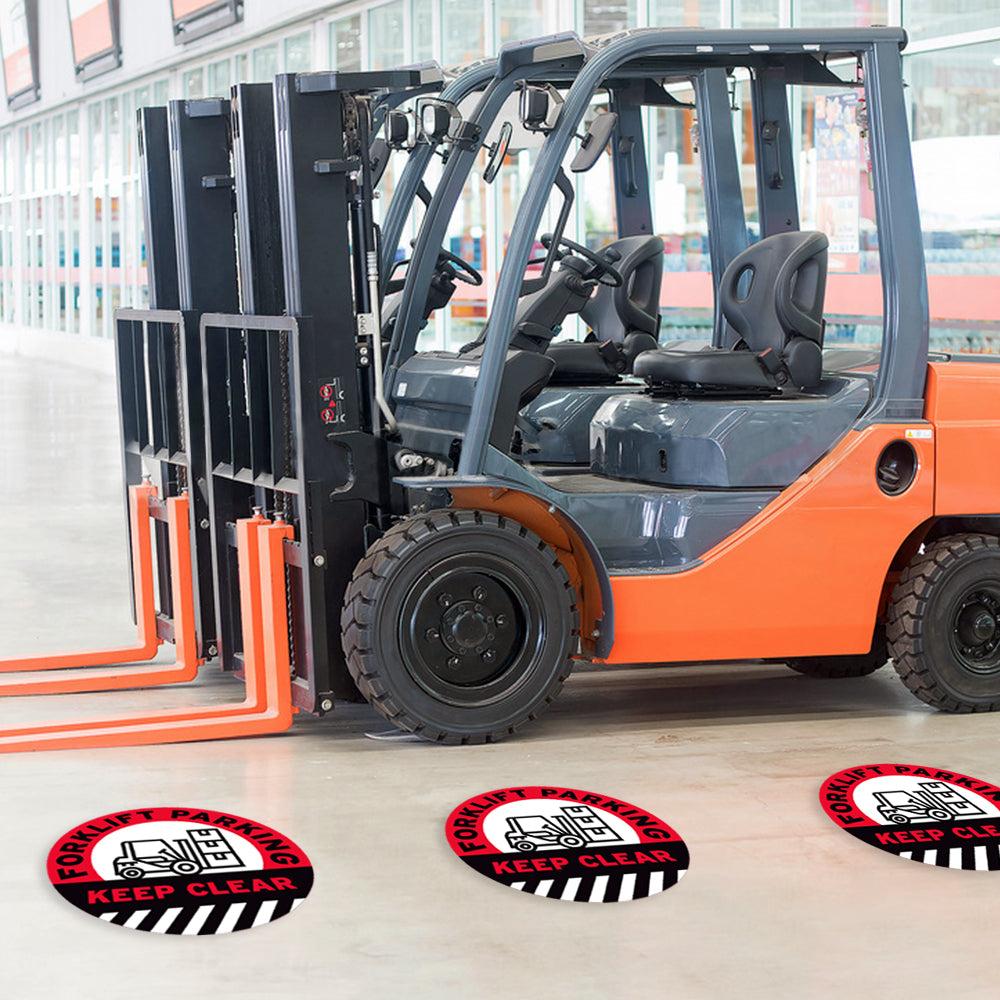 Florklift Parking Keep Clear Floor Decal