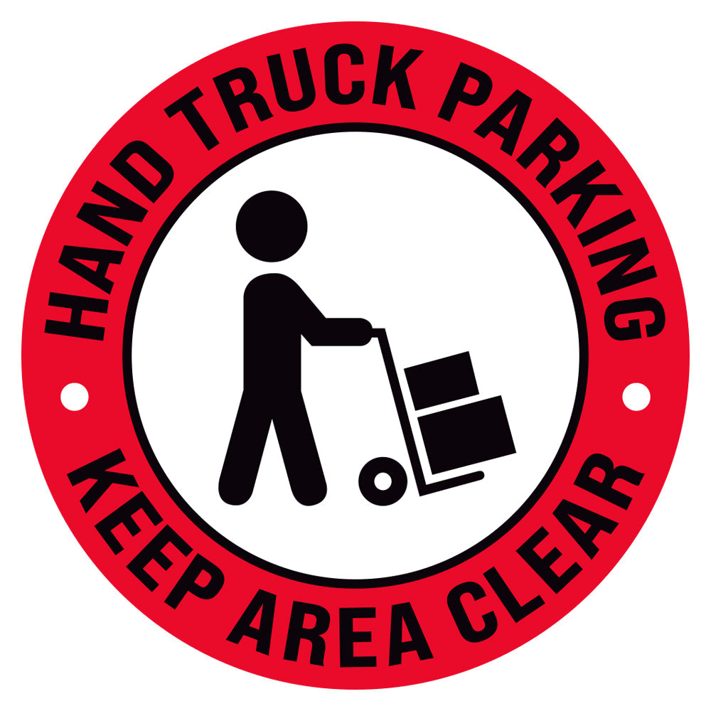 Hand Truck Parking Keep Area Clear Floor Decal Xstamper Online hand-truck-parking-keep-area-clear-floor-decal-xstamper-online