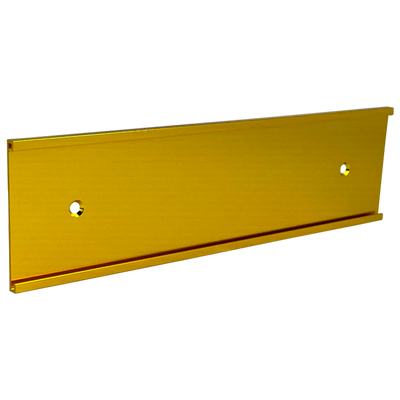 2x8 Gold Metal Wall Holder