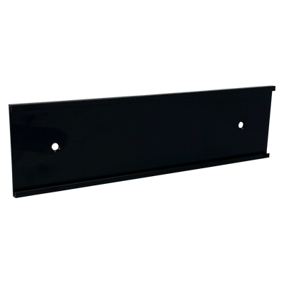 2x8 Black Metal Wall Holder