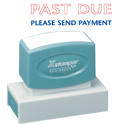 Xstamper 3299 Past Due Please Send Payment