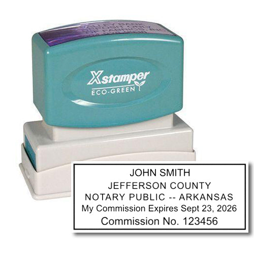 N18 Arkansas Notary Stamp
