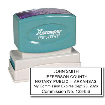 N18 Arkansas Notary Stamp