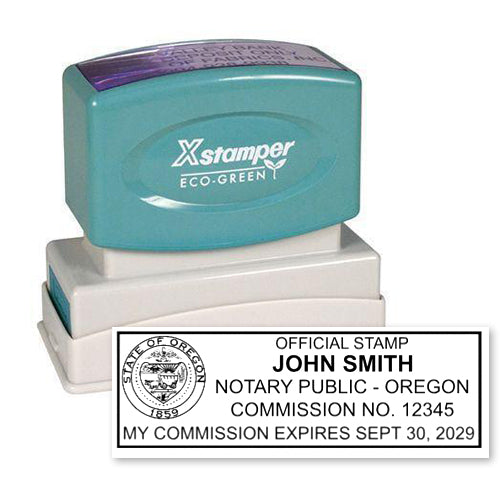 N18 Oregon Notary Stamp