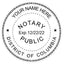 Washington D.C. Notary Embosser