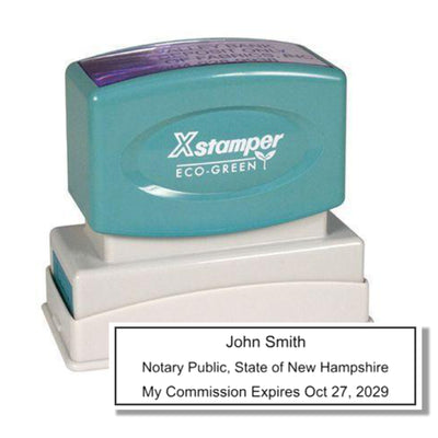 N14 New Hampshire Notary Stamp