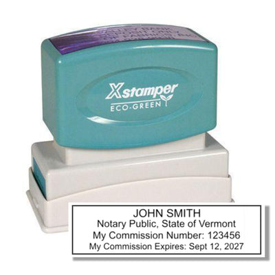 N14 Vermont Notary Stamp