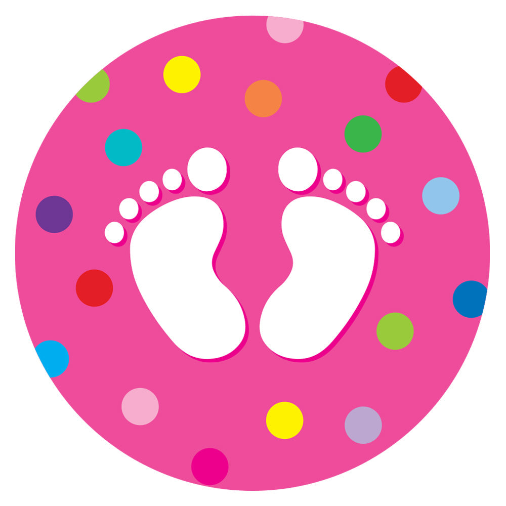 Footprints Classroom Floor Decal