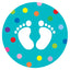 Footprints Classroom Floor Decal