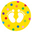 Footprints Classroom Floor Decal