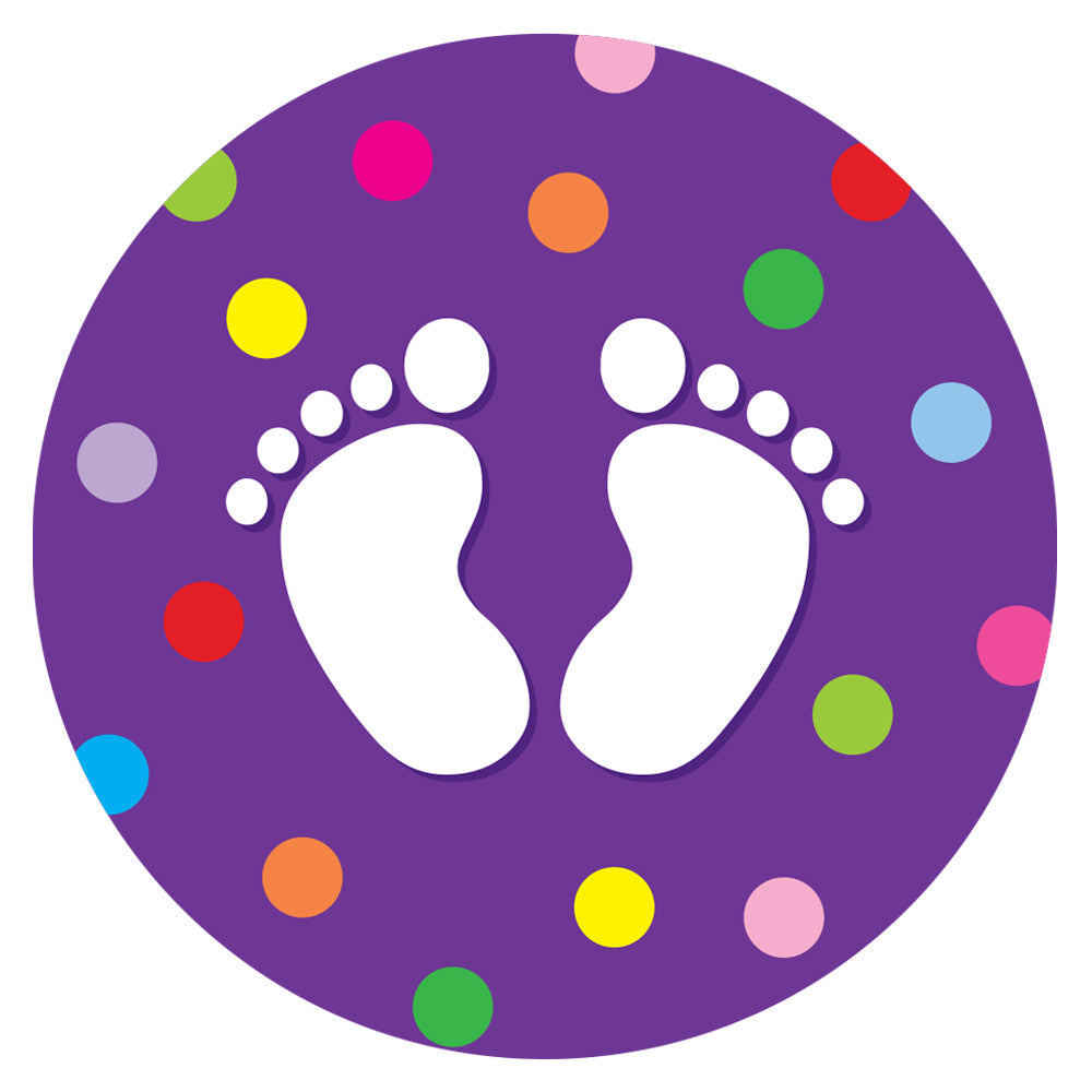 Footprints Classroom Floor Decal