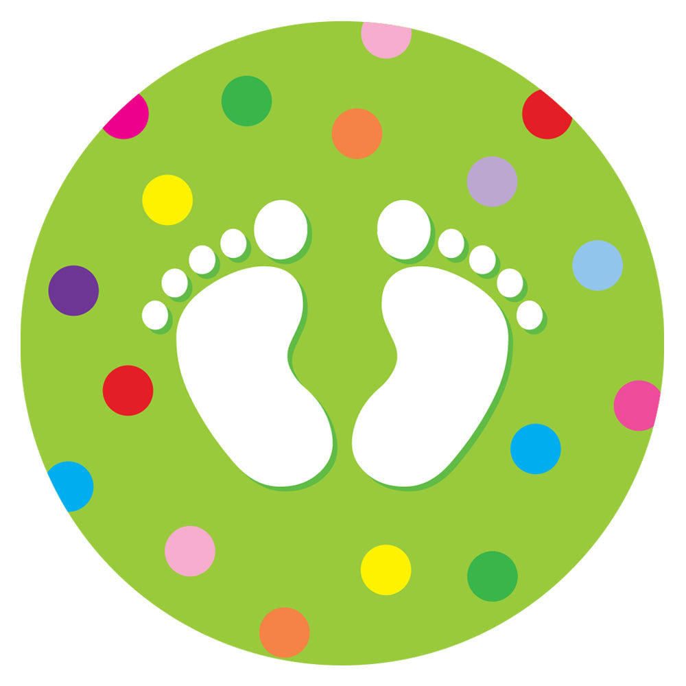 Footprints Classroom Floor Decal