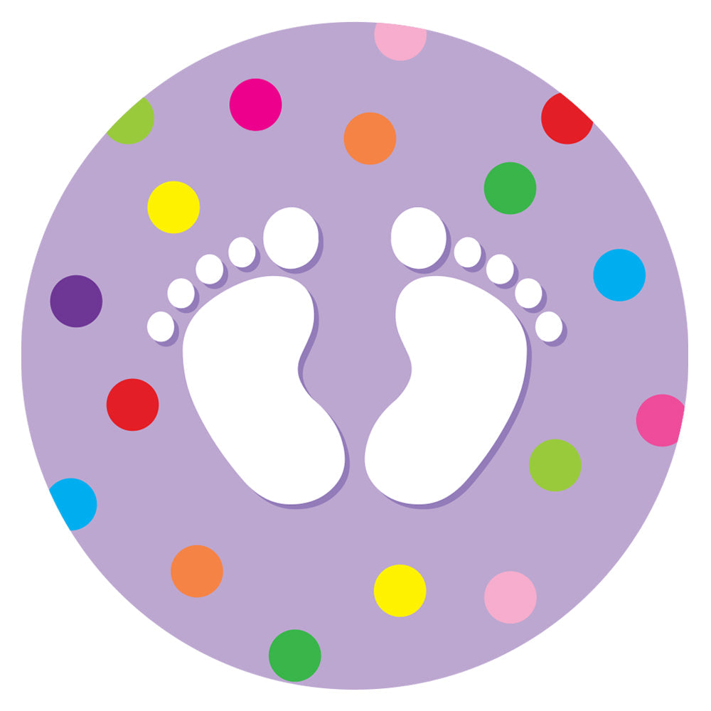 Footprints Classroom Floor Decal