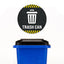 Trash Can Floor Decal