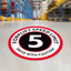 Forklift Speed Limit Floor Decal